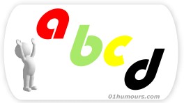 alphabet et a b c d