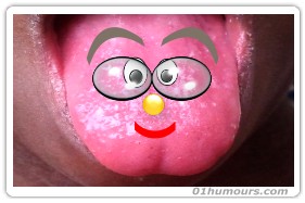 Image langue insolite
